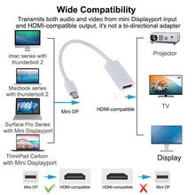 Cargar imagen en el visor de la galería, Cable Thunderbolt Mini - HDMI