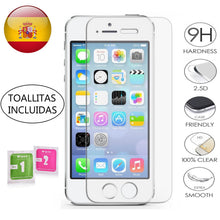 Cargar imagen en el visor de la galería, Cristal templado para iPhone envío rápido España