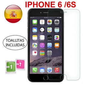 Cristal templado para iPhone envío rápido España